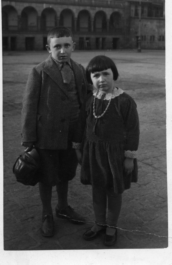 Julius Schapow og søsteren Ruth