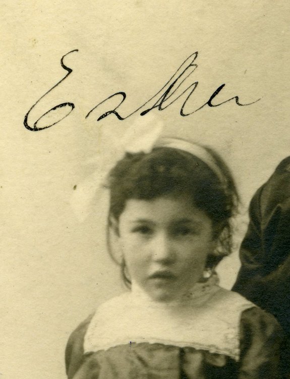 Esther Mendel, ca. 1920