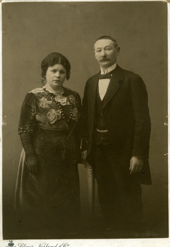 Bertha og Samuel Kazerginski, ca. 1915