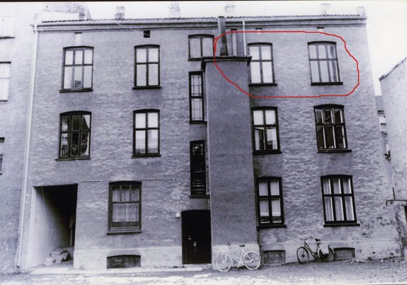 Leiligheten i 3 etasje i Markveien 28, der familien Dabrosin bodde i 30 år.