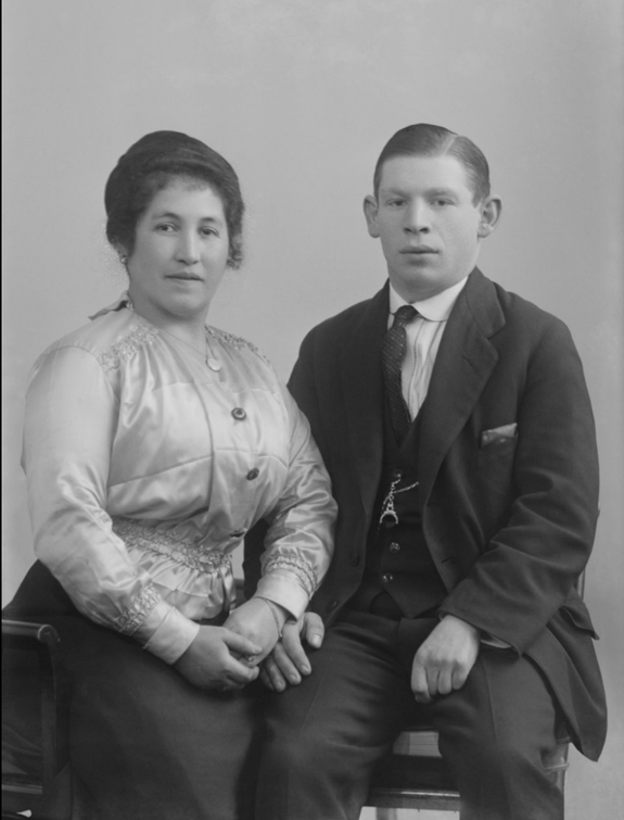 Meyer Dvoretsky med sin kone, Marie. (Kilde: Henrik Broberg)