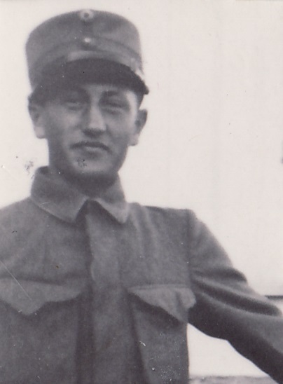 Charles Meieranovsky som ung rekrutt, ca. 1934
